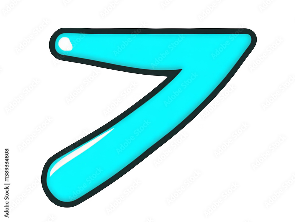 Abstract Cyan Glossy Arrow Illustration On Transparent Background Design Abstract Cyan Glossy Arrow Illustration On Transparent Background Design