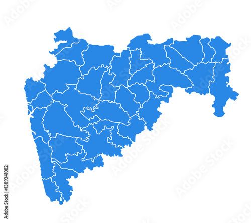 MAHARASHTRA state map