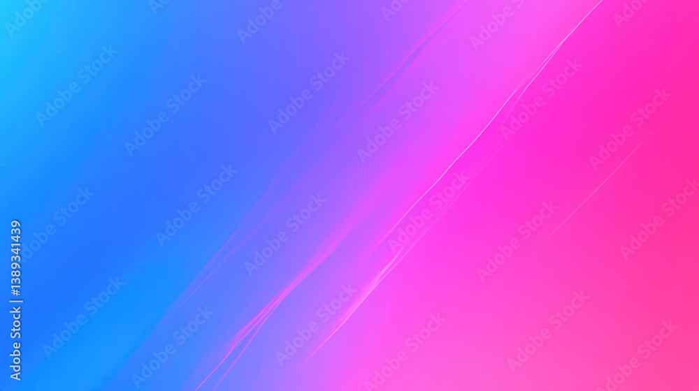 Vibrant gradient blend of blue and pink hues