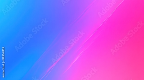 Obraz na płótnie Vibrant gradient blend of blue and pink hues w salonie