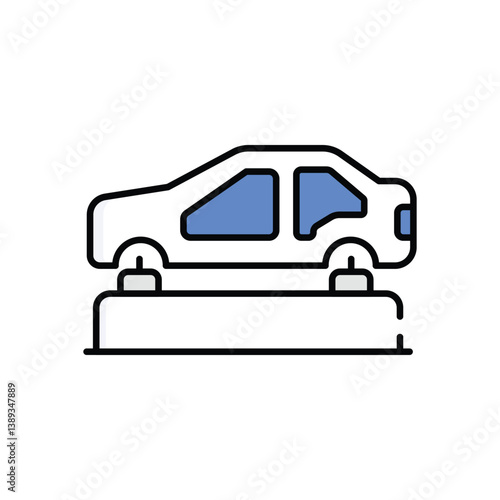 Automotive Industry Vector icon