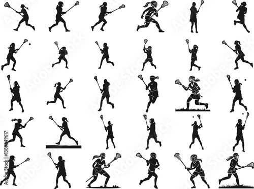 Lacrosse Female Player