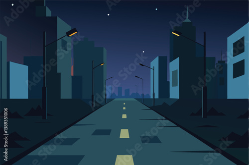 night city street