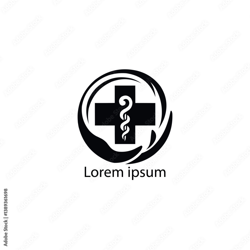 Obraz premium a medical logo