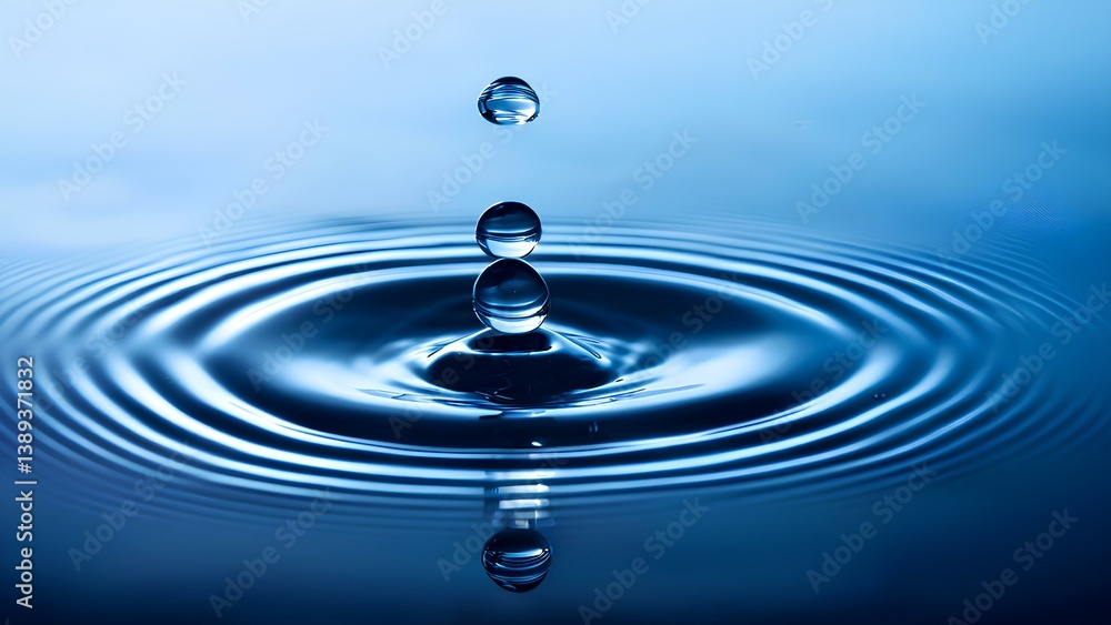 A single droplet falls into a calm body of water, creating stunning ripples that radiate outward. The image captures the elegance and fluidity of nature in perfect harmony. A single droplet falls into a calm body of water, creating stunning ripples that radiate outward. The image captures the elegance and fluidity of nature in perfect harmony.