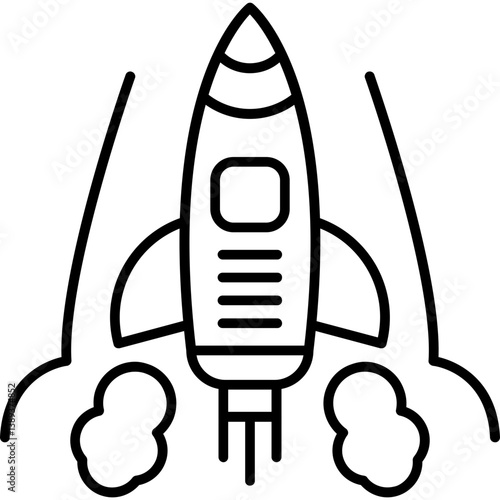 Rocket Launch Icon