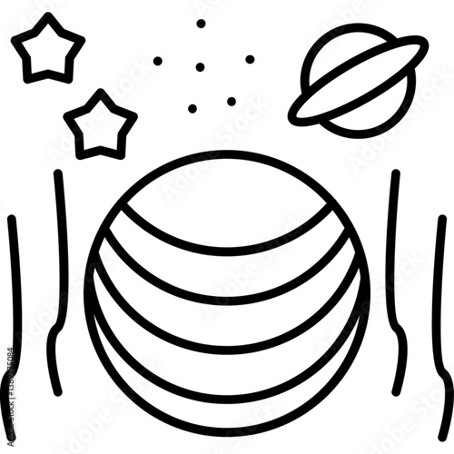 Exoplanet Finder Icon