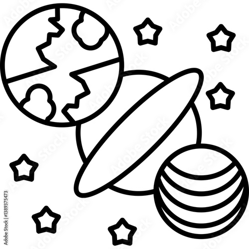 Planetary Transit Icon