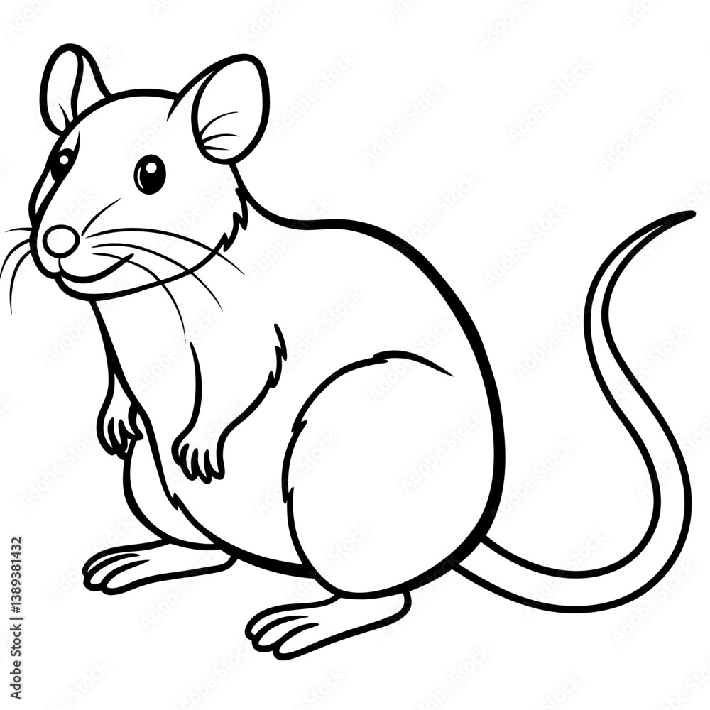 vector illustration of a squirrel vector illustration of a squirrel