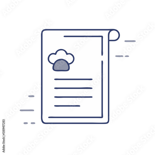 A minimalist recipe card graphic design featuring a chef hat icon, showcasing culinary creativity and cooking inspiration, perfect for food blogs, cooking classes, and kitchen décor ideas.