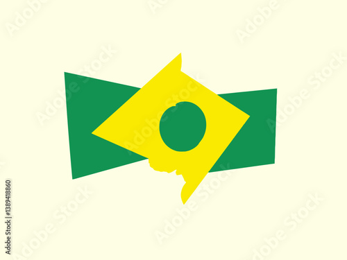 Brazil logo minimalist illustration Free Download Brazil logo minimalist illustration - GFXLoad
