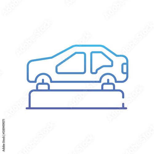 Automotive Industry Vector icon