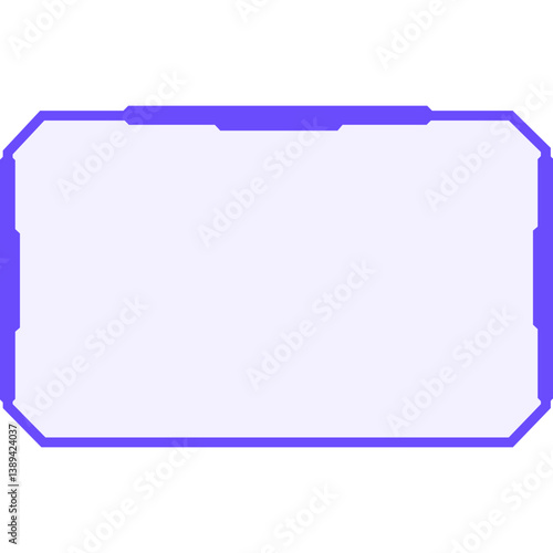 Futuristic Banner Interface