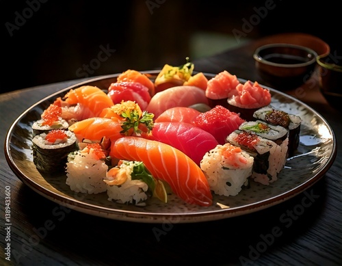 Sushi seafood