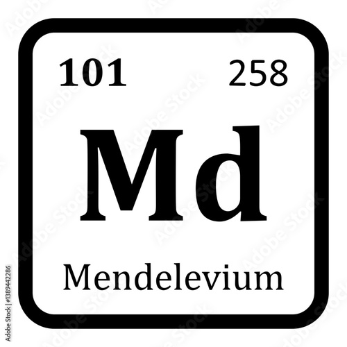 Mendelevium Icon