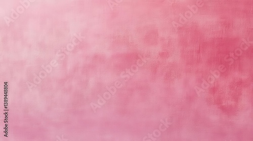 Pink background with fabric textures and watercolor character, velvet texture, pink gradient