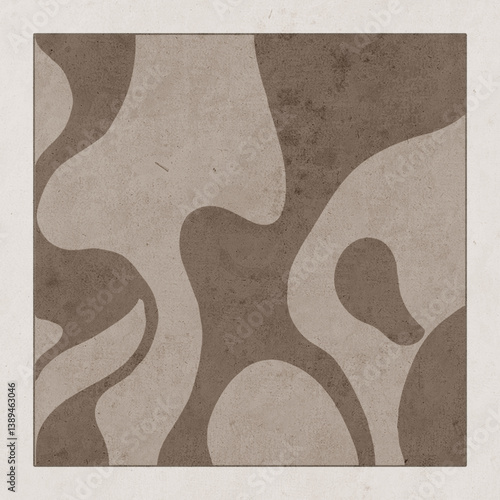 Abstract background in vintage style. Stylized old with grain. For use in graphics, for printing on wall decorations.