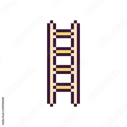 ladder climb stair pixel art