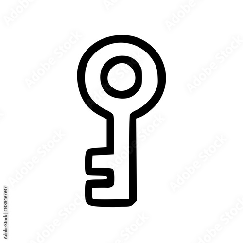 Simple Key Icon
