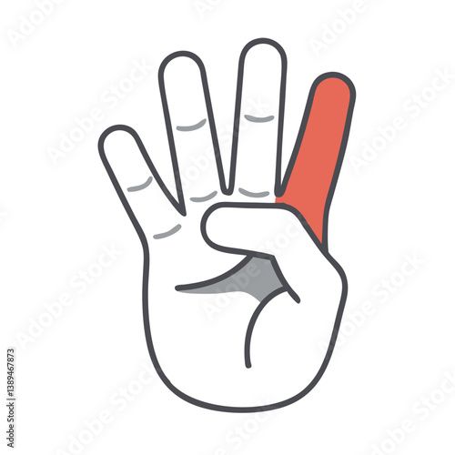 Hand Gesture Sign Language Alphabet Representation  