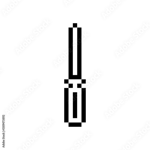 screwdriver work tool pixel art