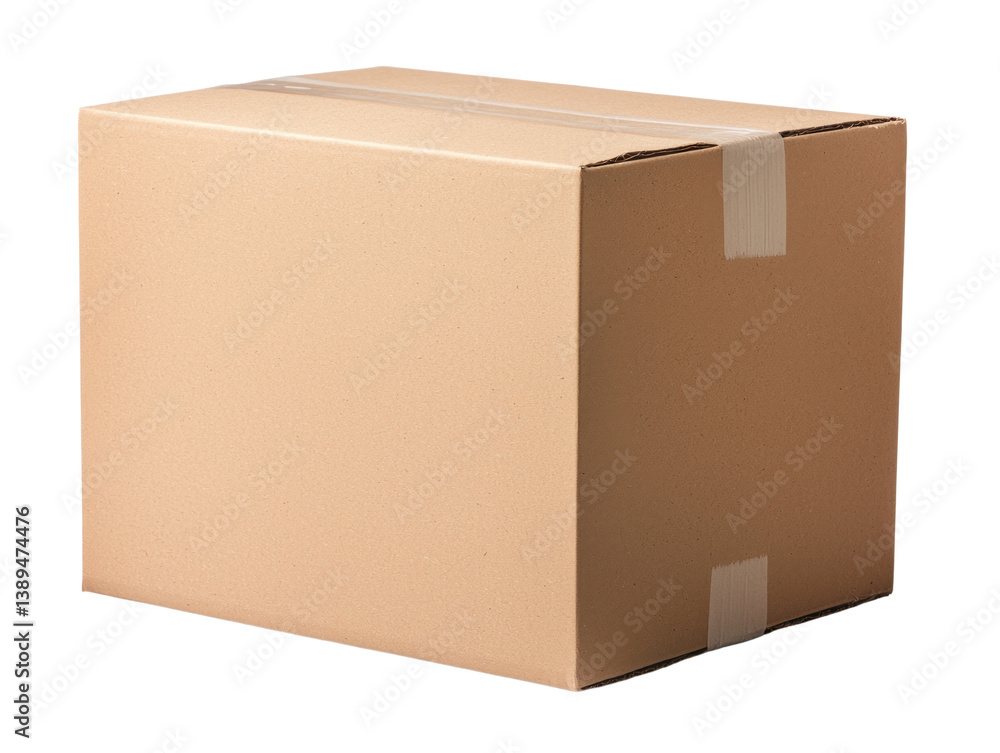 Unboxing surprise action cardboard box cutout background for creative projects studio environment top-down view Unboxing surprise action cardboard box cutout background for creative projects studio environment top-down view