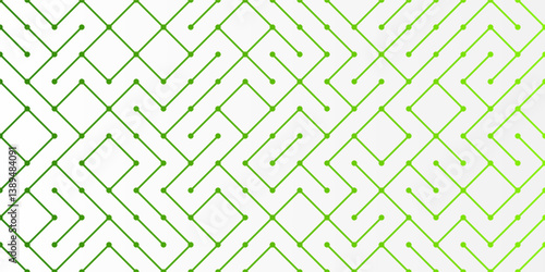 Digital technology speed connect blue green background, cyber nano information, abstract communication, innovation future tech data, internet network connection, Ai big data, line dot illustration