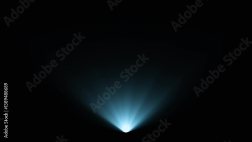 spotlight blue holographic or hologram hud 