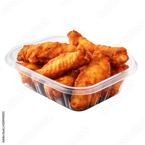 fried chicken wings on a plate