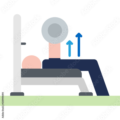 Bench Press Icon