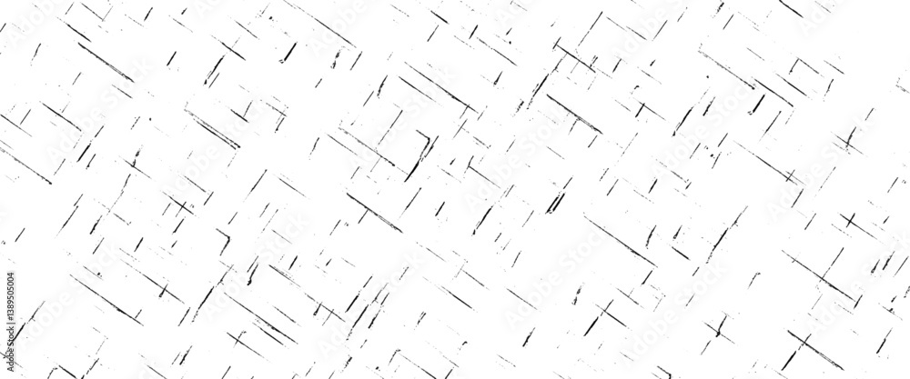 Black scratches texture on seamless pattern background