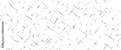 Obraz na płótnie Black scratches texture on seamless pattern background w salonie