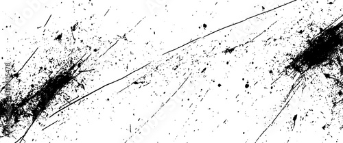Vector texture grain abstract artistic paint splatter texture overlay background.