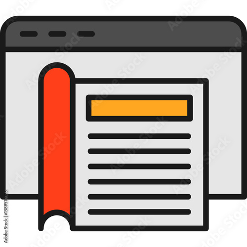 Online Magazine Icon
