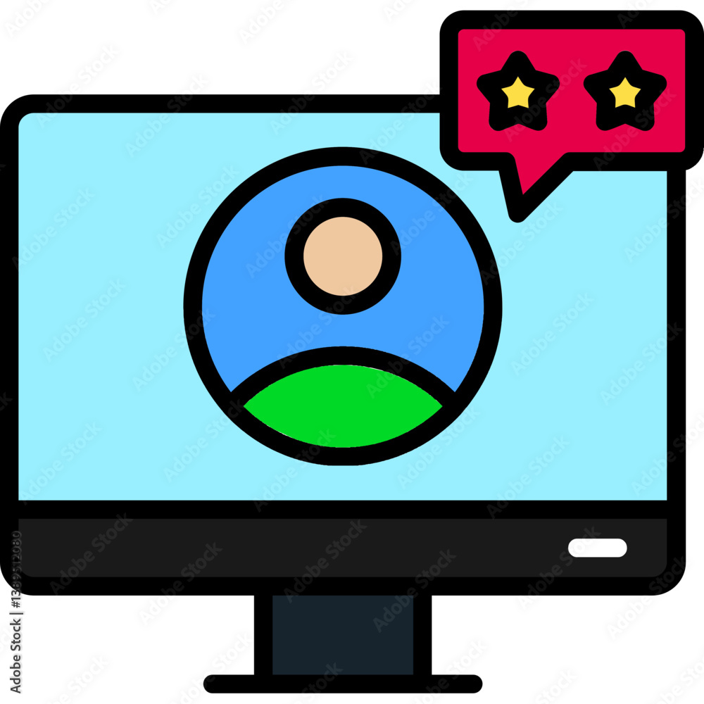 Obraz premium User Experience Icon