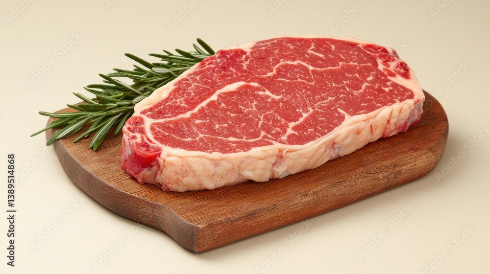 Striploin food concept. Juicy sliced steak on a wooden cutting board Striploin food concept. Juicy sliced steak on a wooden cutting board