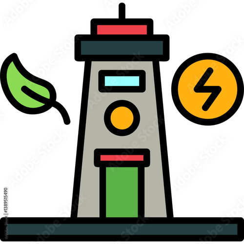 Tidal Power Icon