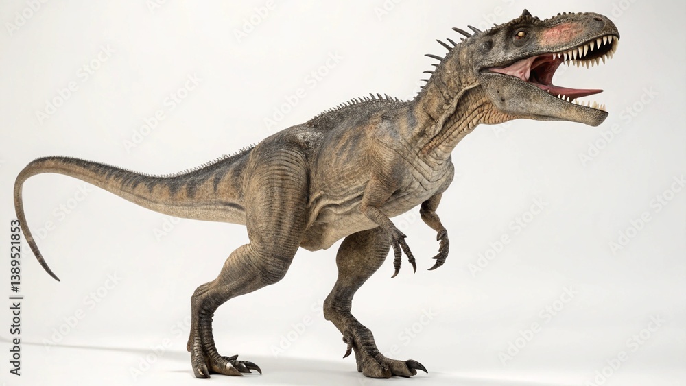 Allosaurus on studio background
Allosaurus on studio background