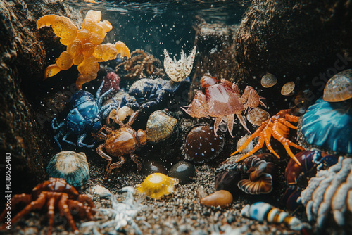 A collection of macroinvert...