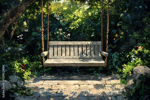 A relaxing illustration of ...