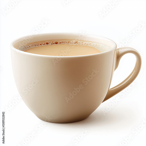 cup of milk isolated