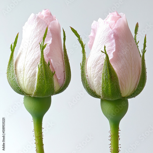 rose bud isolated