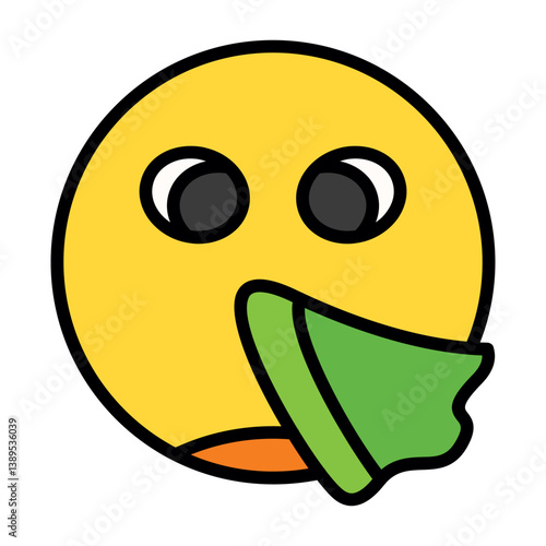 Sneezing Face Icon