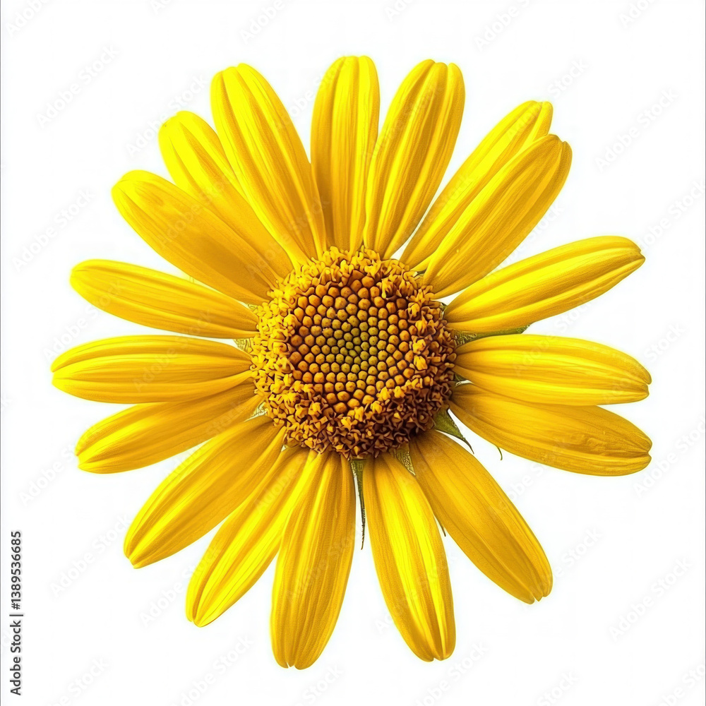 Obraz premium yellow daisy isolated