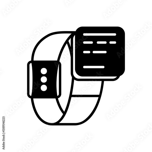 Wristband with Floating UI Projection