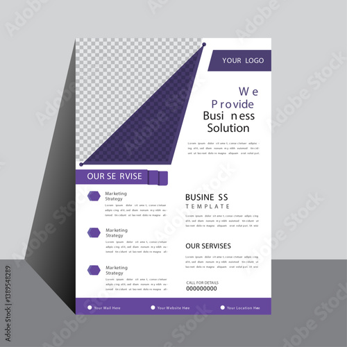 Abstract modern and creative corporate business flyer business poster vector design colorful horizontal and vertical template. 
