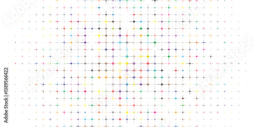 Background from the great number of points
