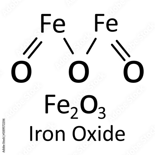 Iron Oxide Structure Formula