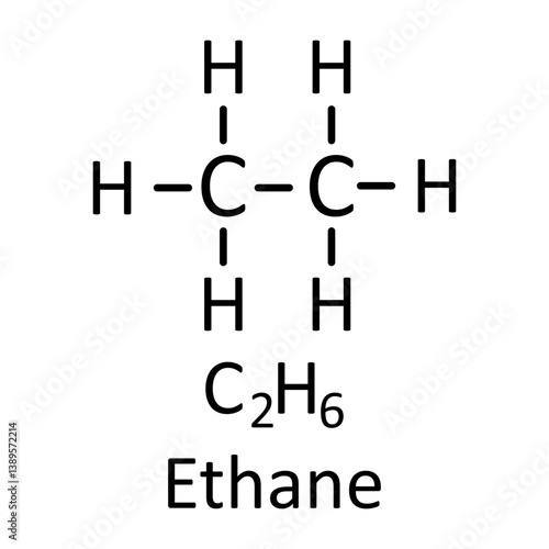 Ethane Structure Formula