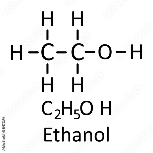 Ethanol Structure Formula